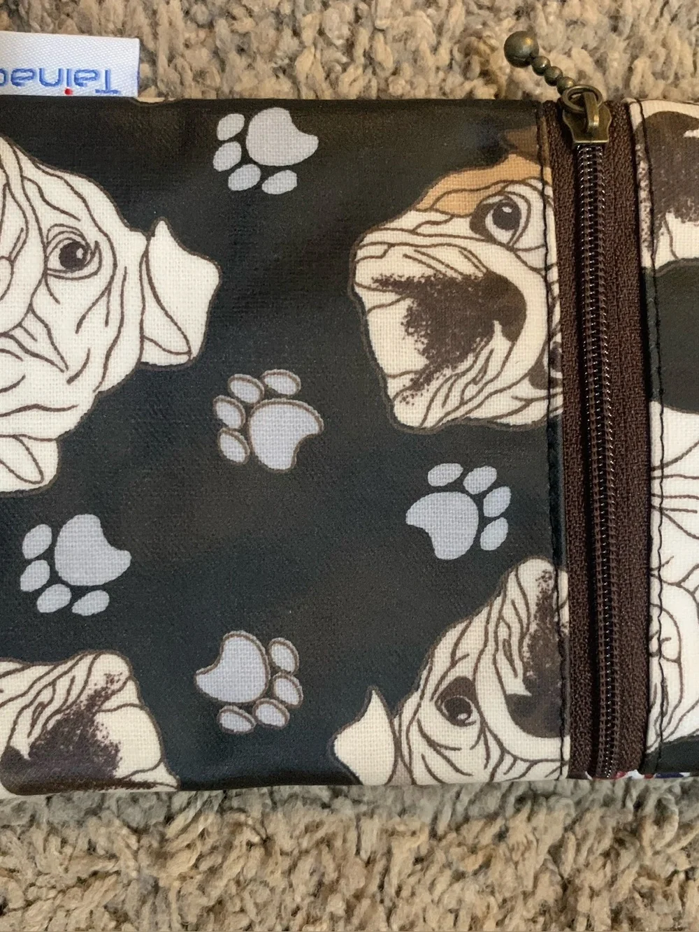 NEW Tainada English Bulldog Crossbody Phone Pouch Small Bag